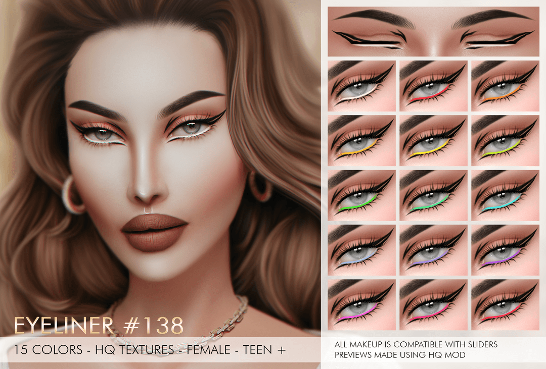 Подводка для глаз Eyeliner №138